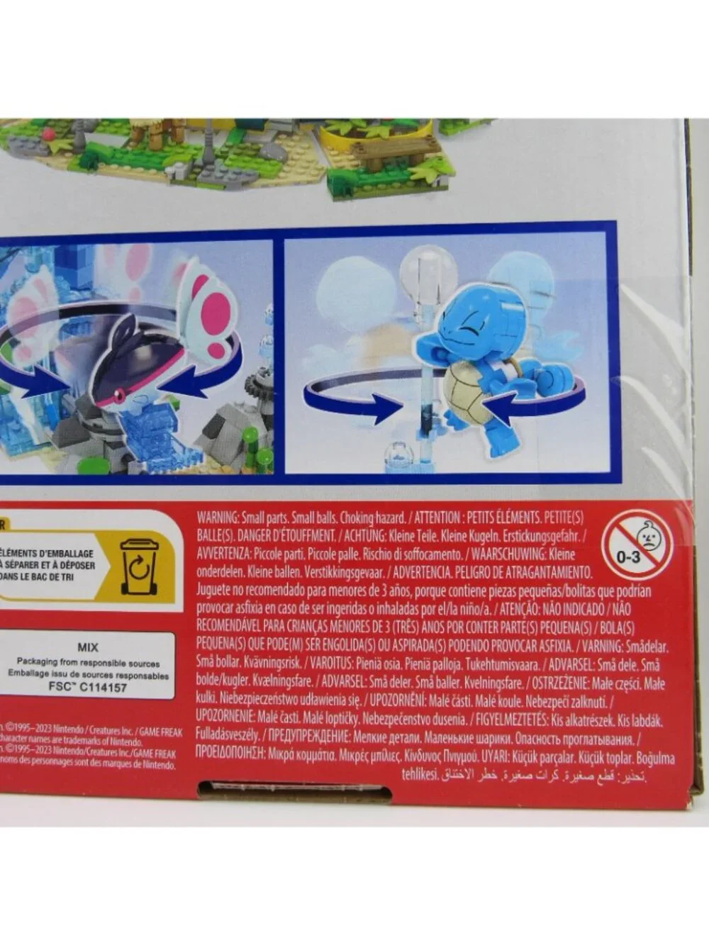 MEGA Pokémon Building Toys Set Aquatic Adventure with 319 Pieces HXF79